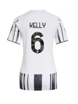 Billige Juventus Lloyd Kelly #6 Hjemmedrakt Dame 2025-26 Kortermet